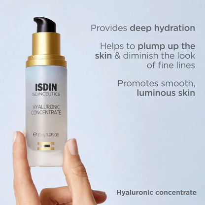 ISDIN - Hyaluronic Concentrate - Lightweight hyaluronic acid serum